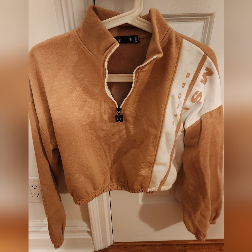 Missguided Crop Sweatshirt